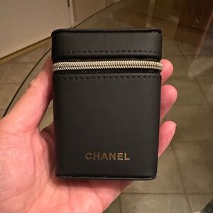 Chanel lipstick case black New